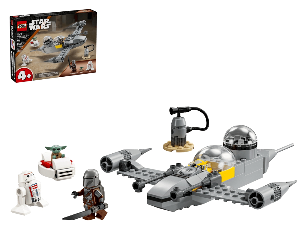 Конструктор LEGO Star Wars Звездный истребитель N-1 Мандо и Грогу, 92 детали