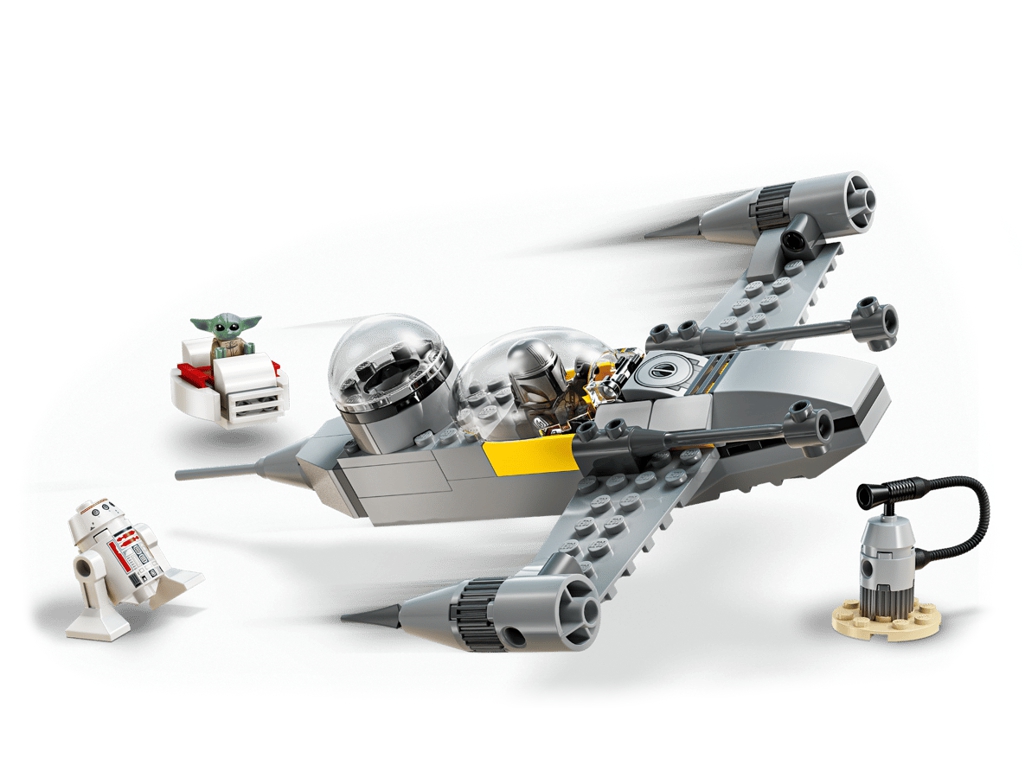 Конструктор LEGO Star Wars Звездный истребитель N-1 Мандо и Грогу, 92 детали
