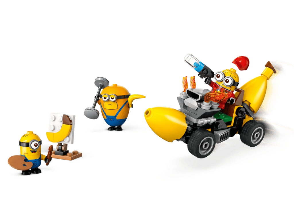 Конструктор LEGO Despicable Me Мужчины и банановый автомобиль, 136 деталей
