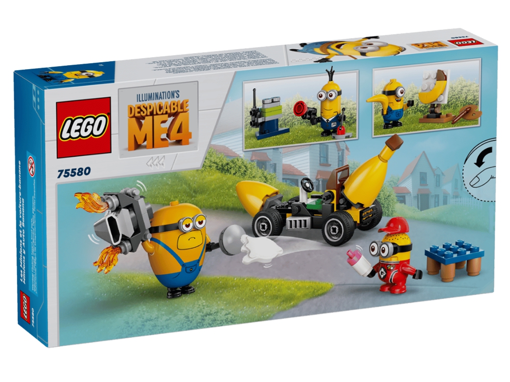 Конструктор LEGO Despicable Me Мужчины и банановый автомобиль, 136 деталей