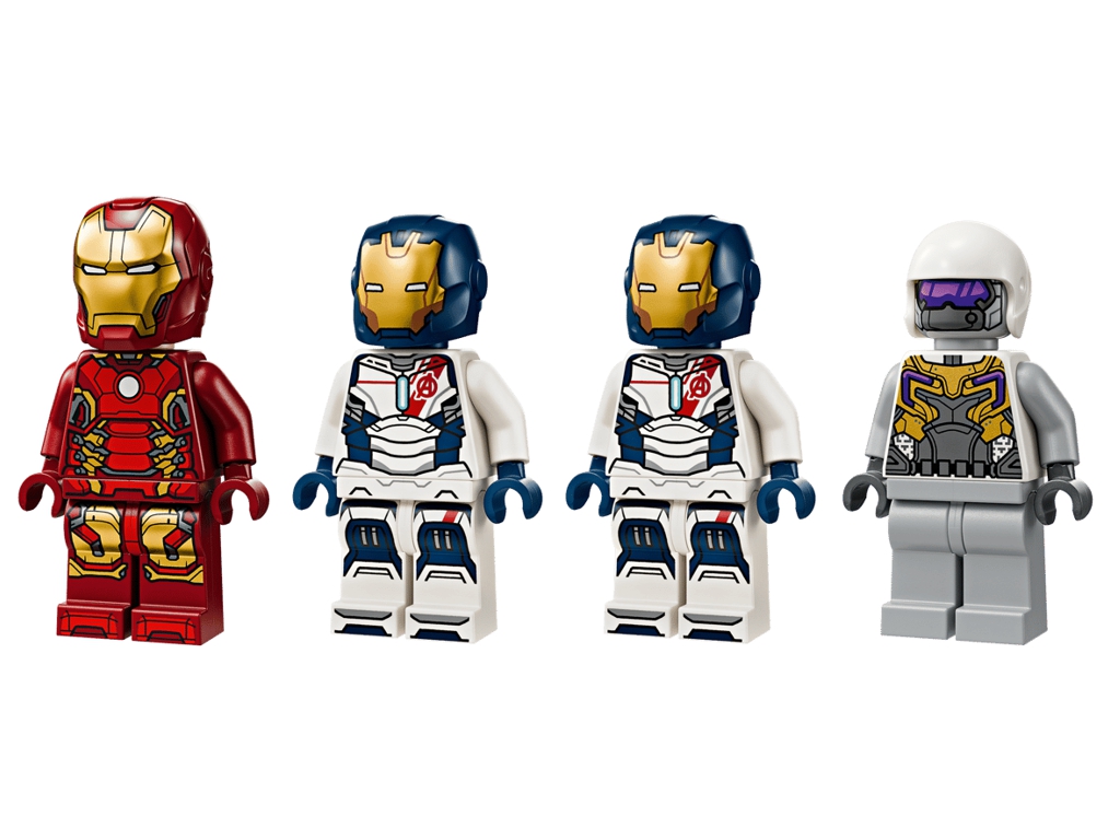 Конструктор LEGO Marvel Железный Человек и Железный легион против солдата Гидры, 135 деталей