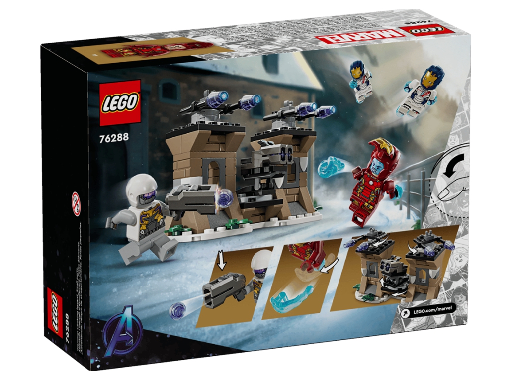 Конструктор LEGO Marvel Железный Человек и Железный легион против солдата Гидры, 135 деталей