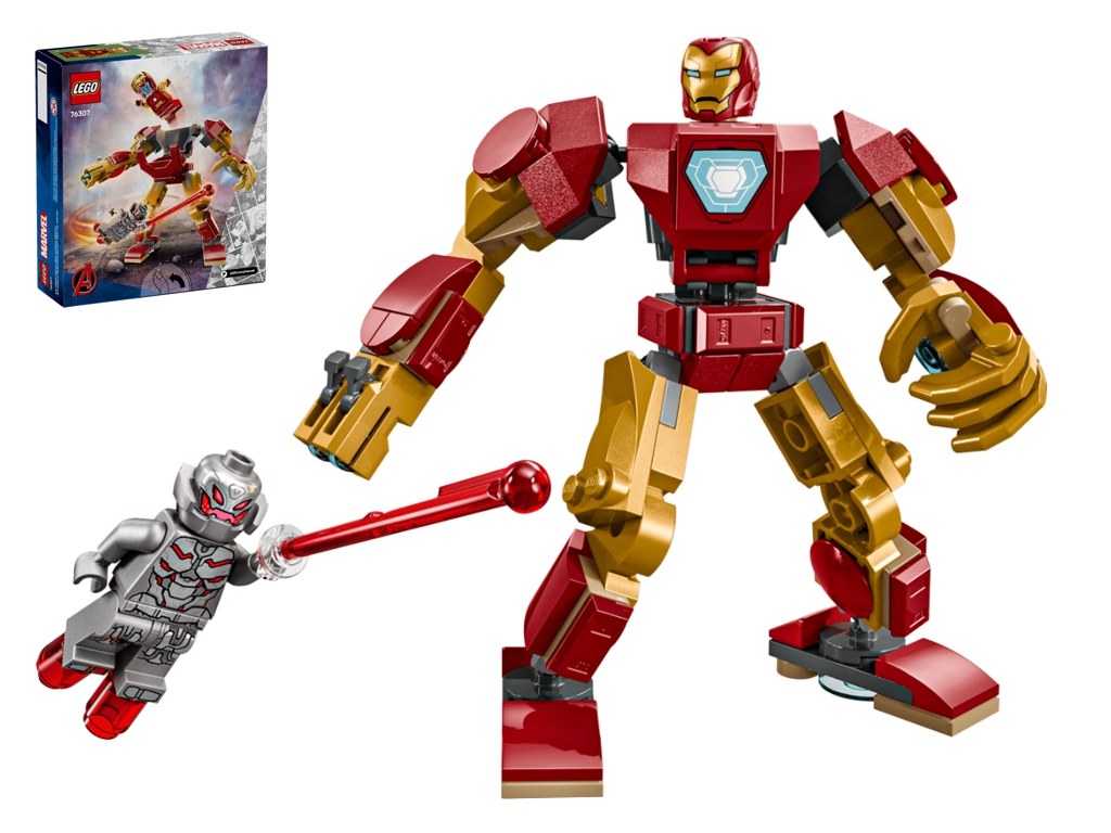 Конструктор LEGO Marvel Робот Железного Человека против Альтрона, 101 деталь