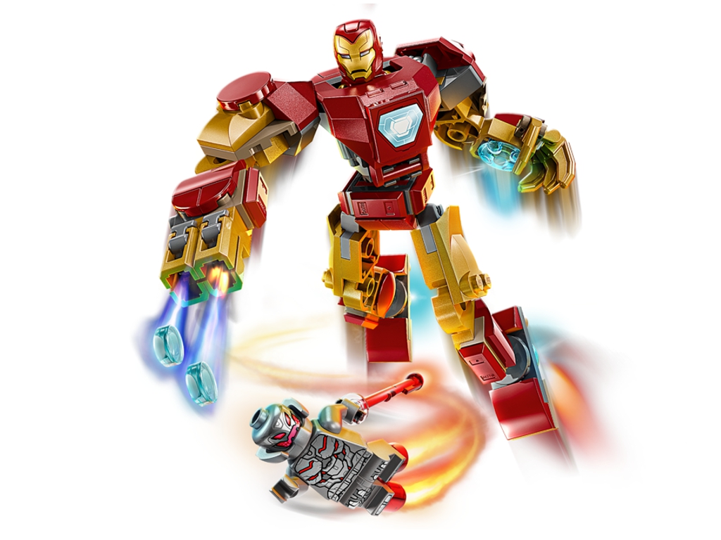 Конструктор LEGO Marvel Робот Железного Человека против Альтрона, 101 деталь