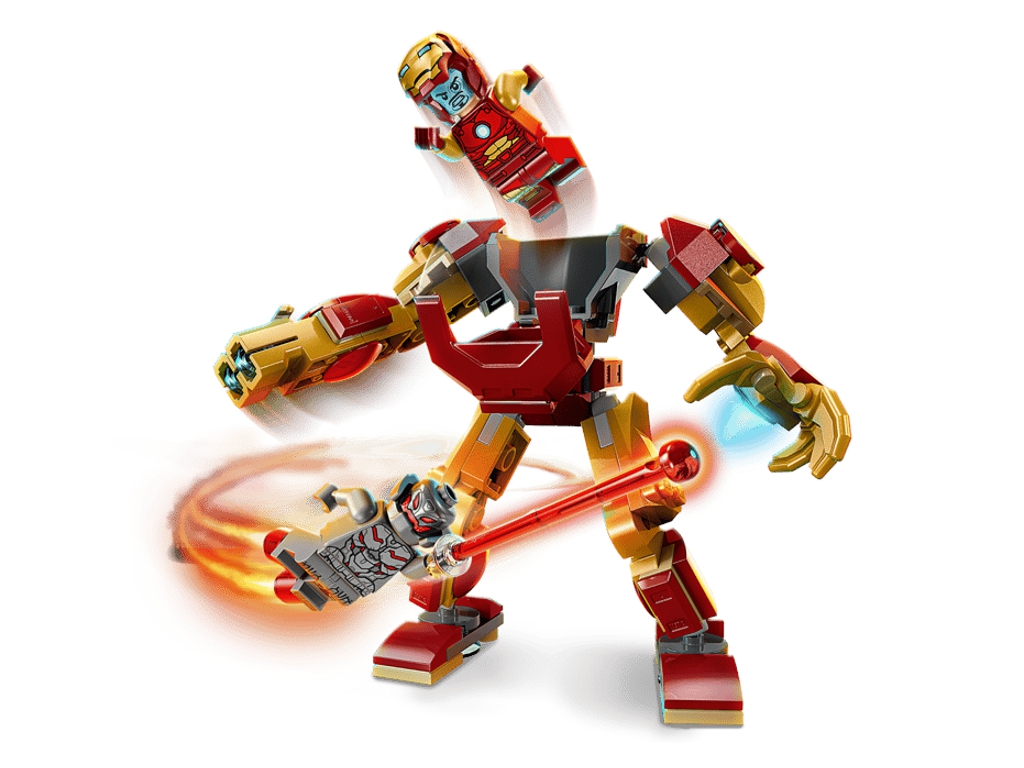Конструктор LEGO Marvel Робот Железного Человека против Альтрона, 101 деталь