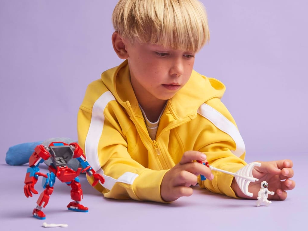 Конструктор Робот Человека Паука против Анти-Венома 107 деталей, LEGO Super Heroes 17811
