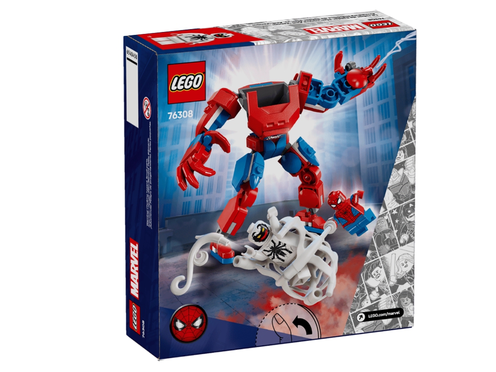 Конструктор Робот Человека Паука против Анти-Венома 107 деталей, LEGO Super Heroes 17811