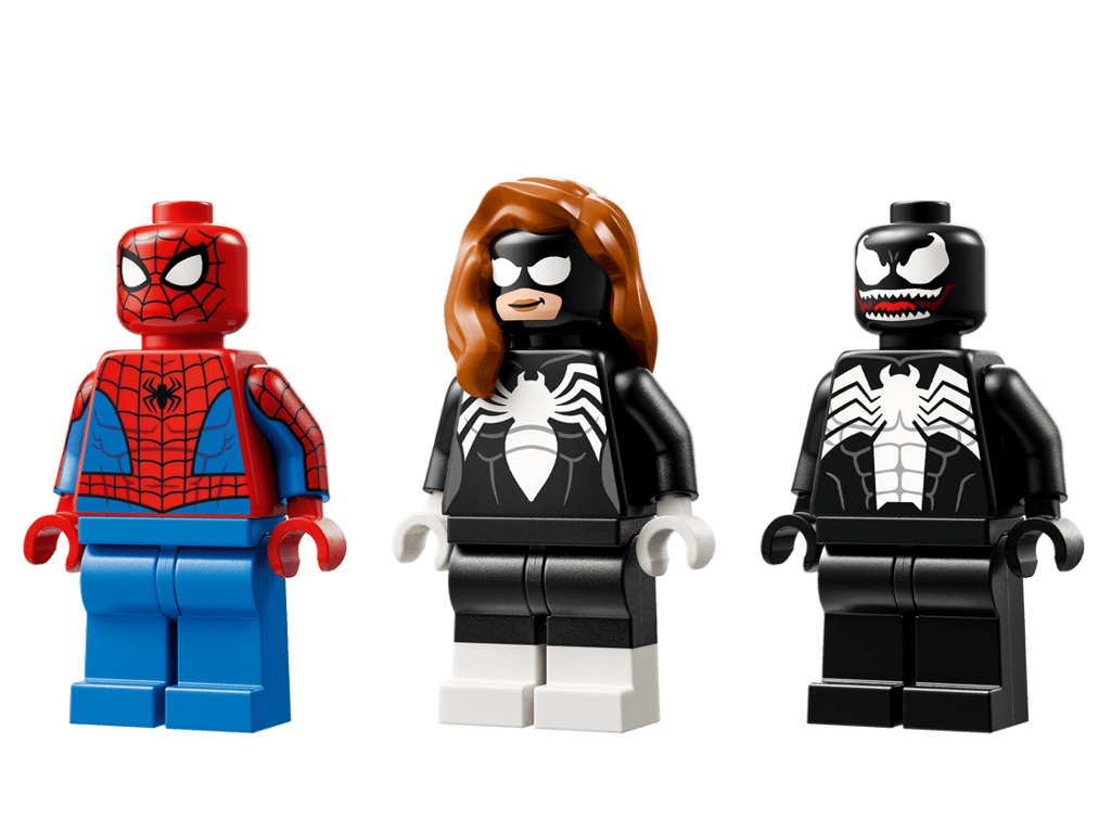 Конструктор LEGO Marvel Человек-паук против маслкара Венома, 254 деталей