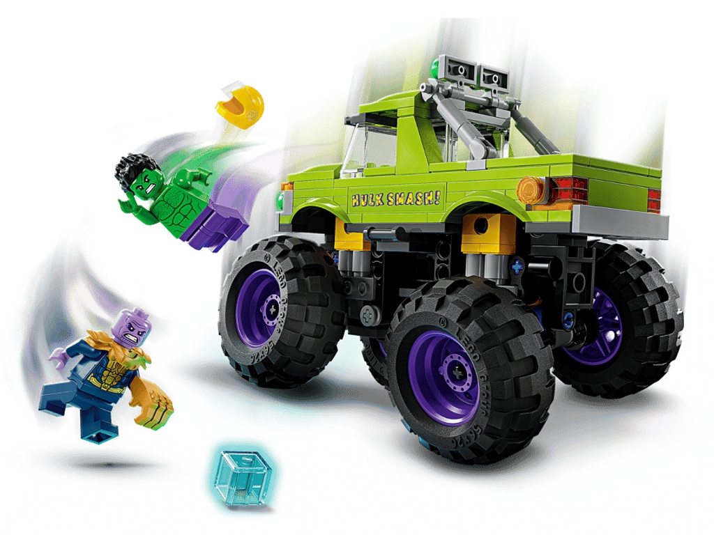 Конструктор LEGO Marvel Super Heroes Грузовик Халка против Таноса, 229 деталей