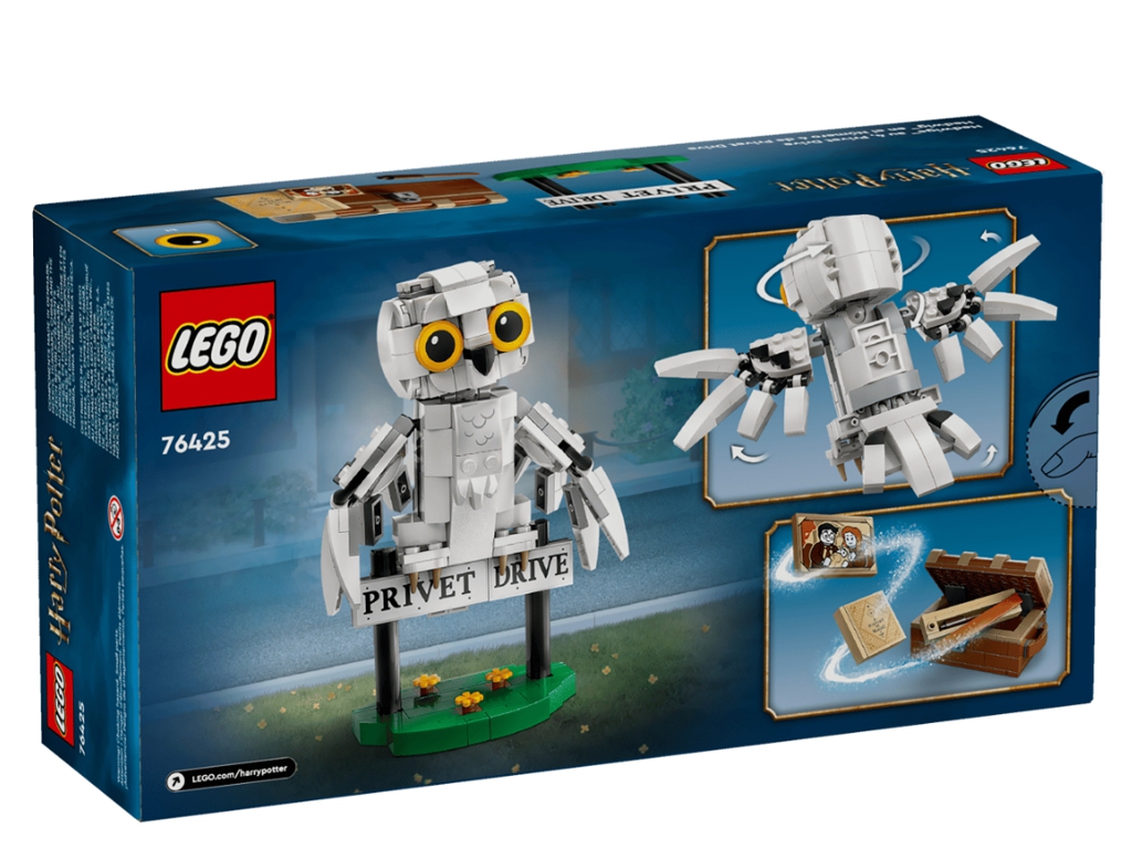 Конструктор LEGO Harry Potter Гедвига на Тисовой улице, 337 деталей