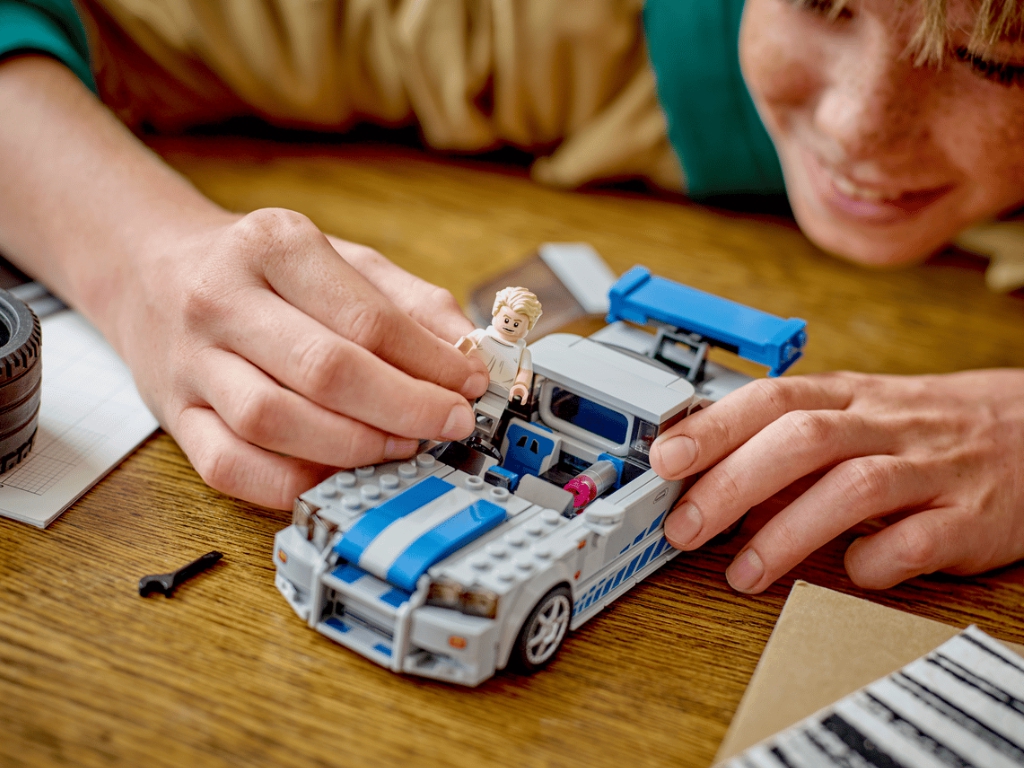Конструктор LEGO Technic «Двойной форсаж» Nissan Skyline GT-R (R34), 1410 деталей