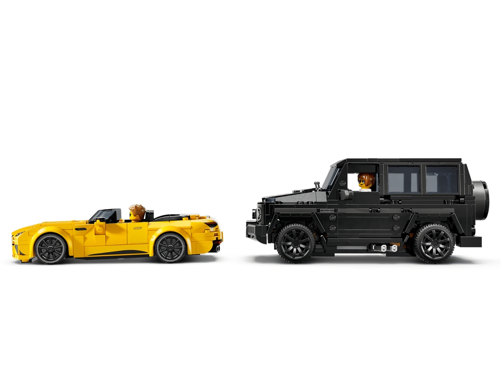 Конструктор LEGO Speed Champions Mercedes-AMG G 63 и Mercedes-AMG SL 63, 808 деталей