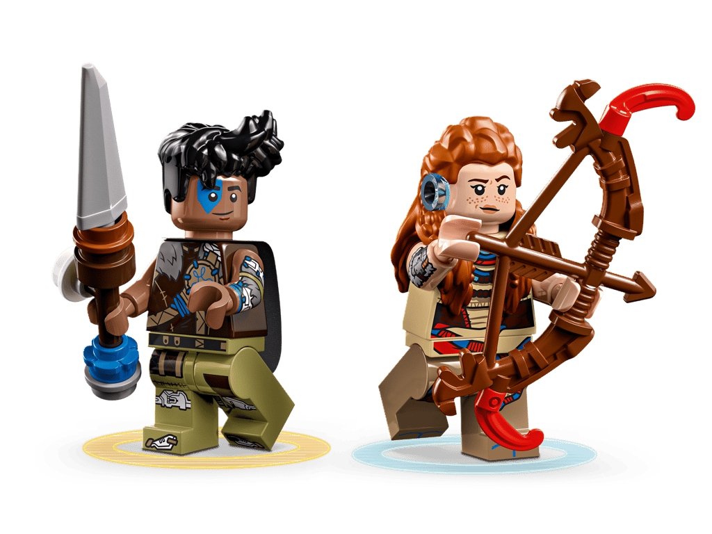 Конструктор LEGO Horizon Adventures Aloy и Varl против Shell-Walker и Sawtooth, 768 деталей