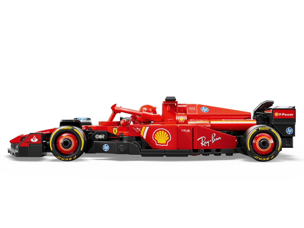 Конструктор LEGO Speed Champions Автомобиль для гонки F1 Ferrari SF-24, 275 деталей