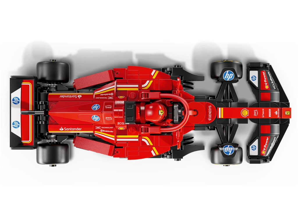 Конструктор LEGO Speed Champions Автомобиль для гонки F1 Ferrari SF-24, 275 деталей
