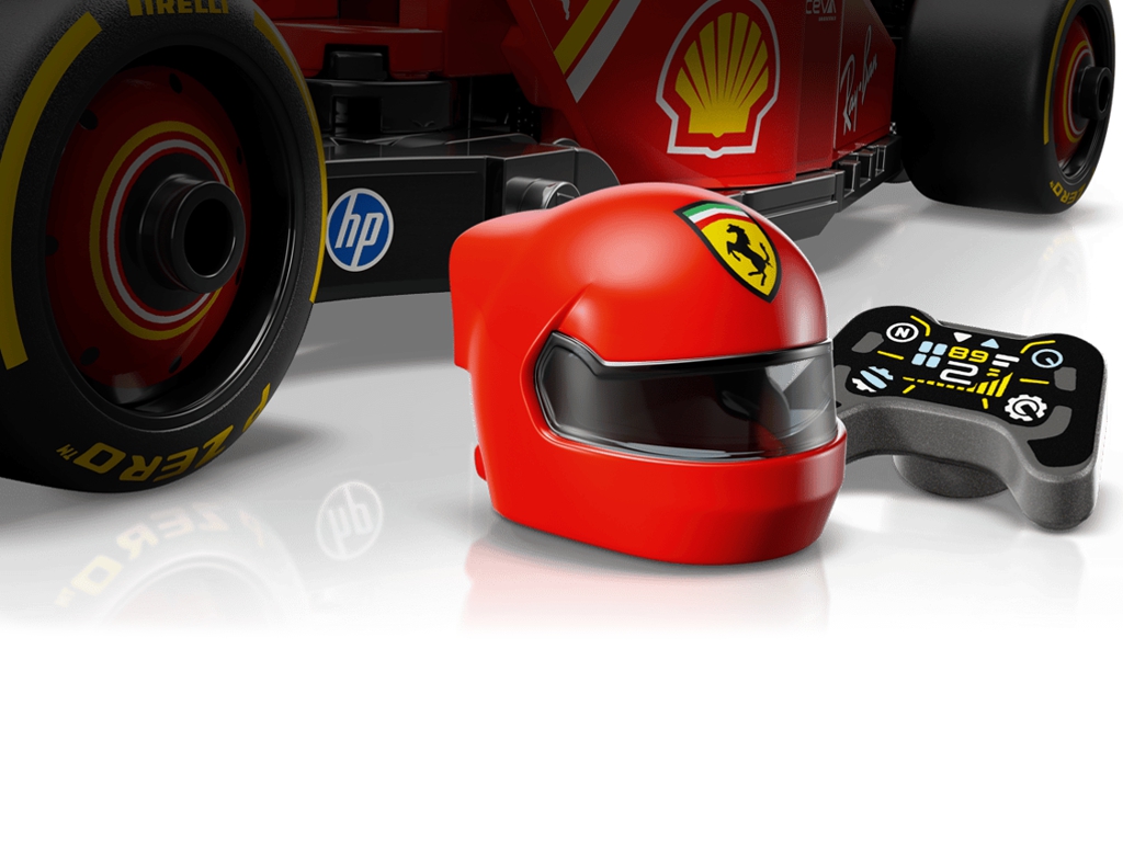 Конструктор LEGO Speed Champions Автомобиль для гонки F1 Ferrari SF-24, 275 деталей