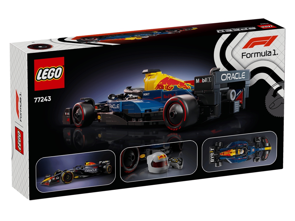 Конструктор Speed Champions Автомобиль для гонки F1 Oracle Red Bull Racing RB20, 251 деталь