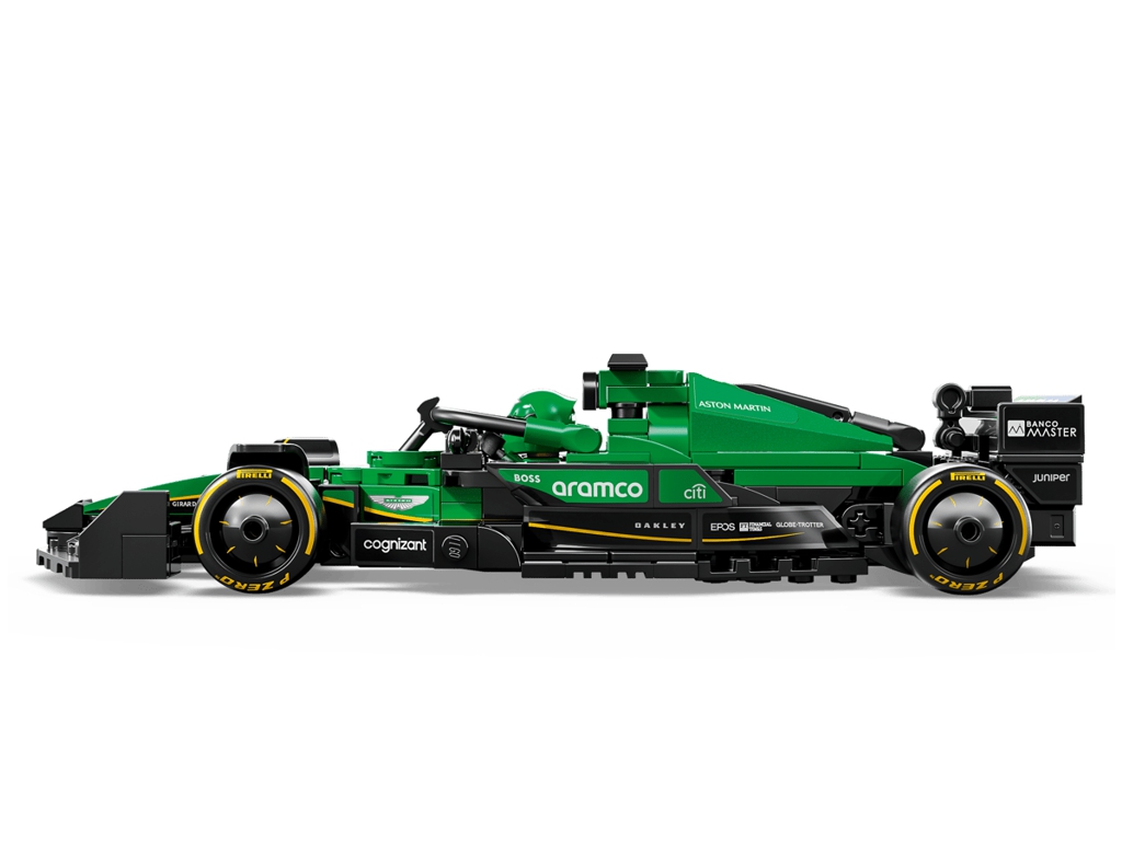 Конструктор LEGO Speed Champions Гоночный автомобиль Aston Martin Aramco F1 AMR24, 269 деталей