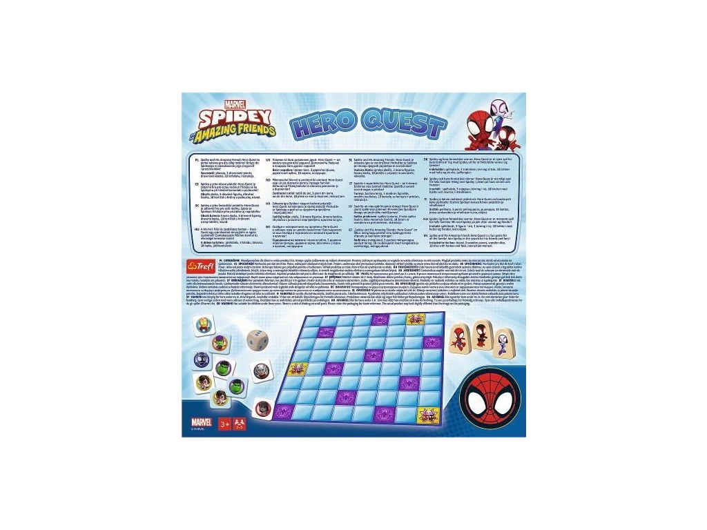 Настільна гра Trefl Hero Quest Disney Spidey and his Amazing Friends