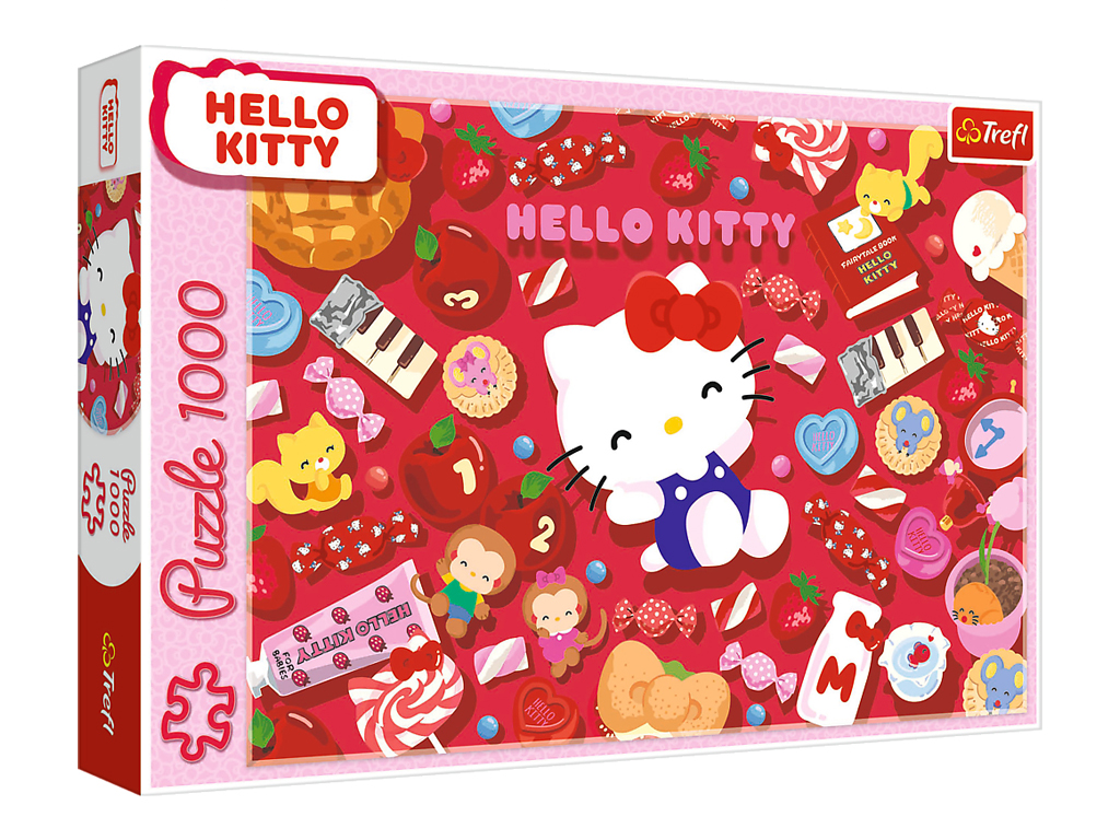 Пазл Trefl Hello Kitty Привіт Кітті, 1000 деталей