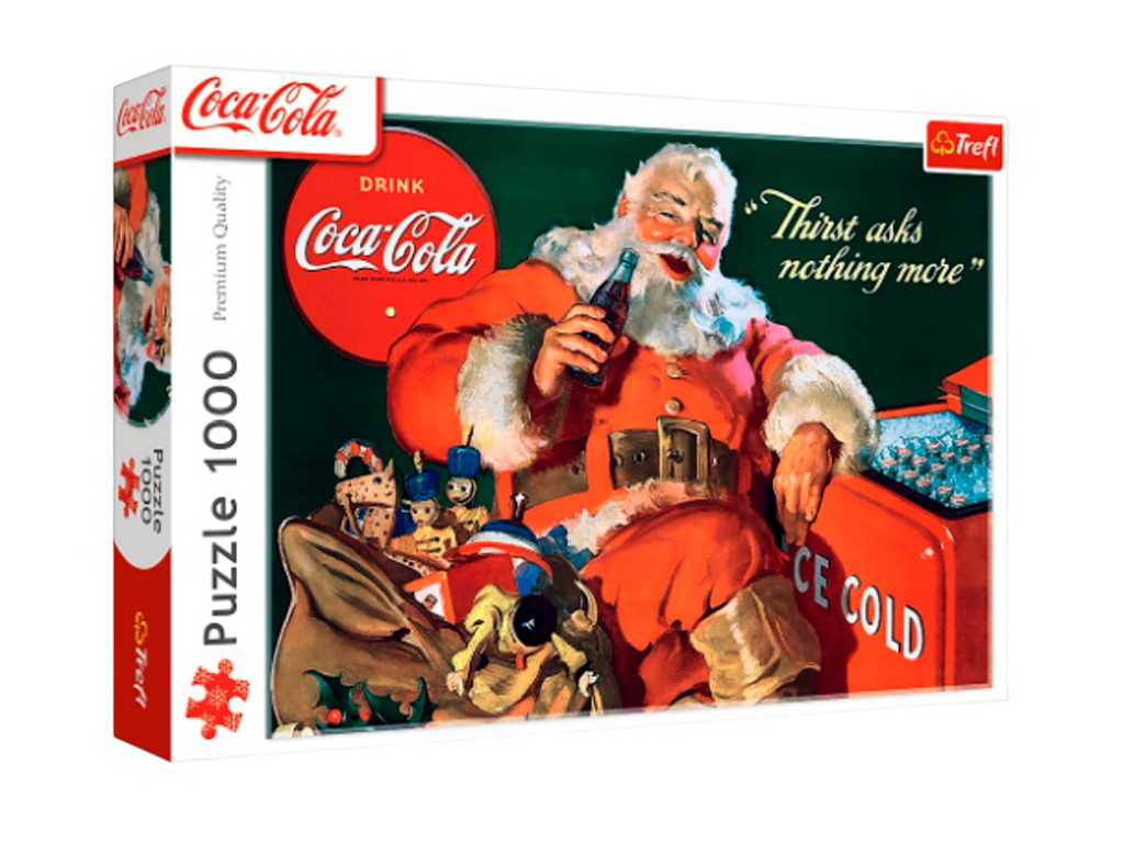 Пазл Trefl Coca-Cola Подарки Санта Клауса, 1000 деталей