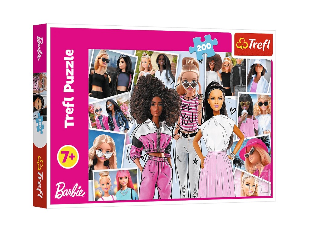 Пазл Trefl Barbie У світі Барбі, 200 деталей