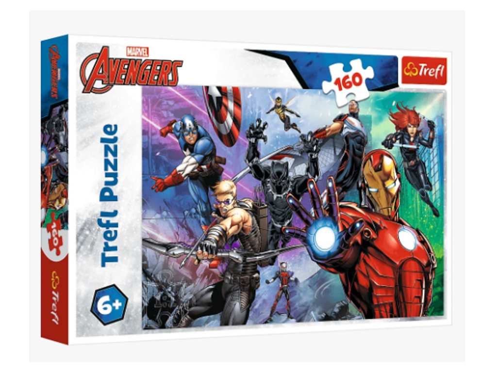 Пазл Trefl The Avengers Герої завжди готові, 160 деталей