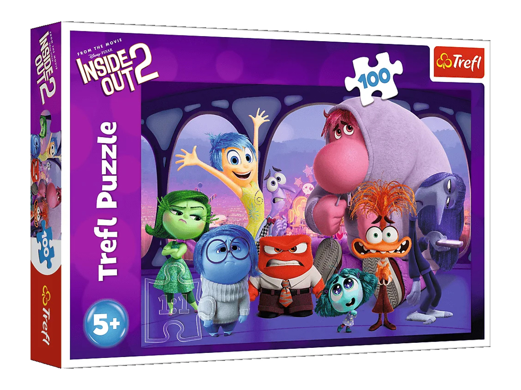 Пазл Trefl Inside Out 2 Думками навиворіт, 100 деталей