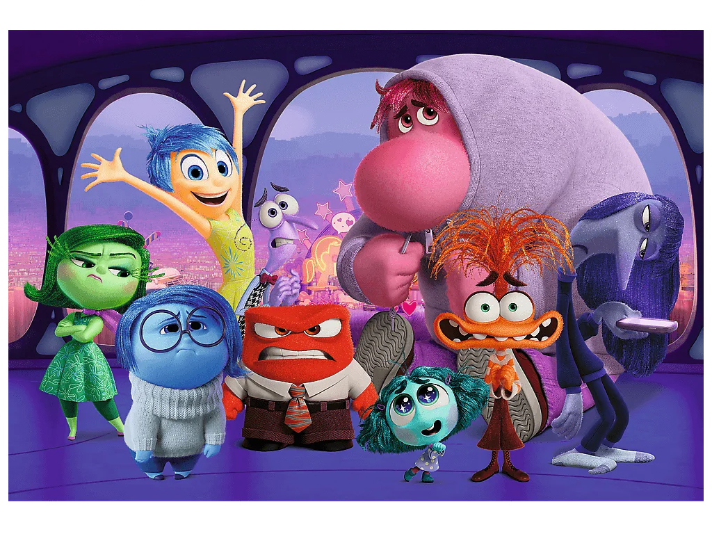 Пазл Trefl Inside Out 2 Думками навиворіт, 100 деталей