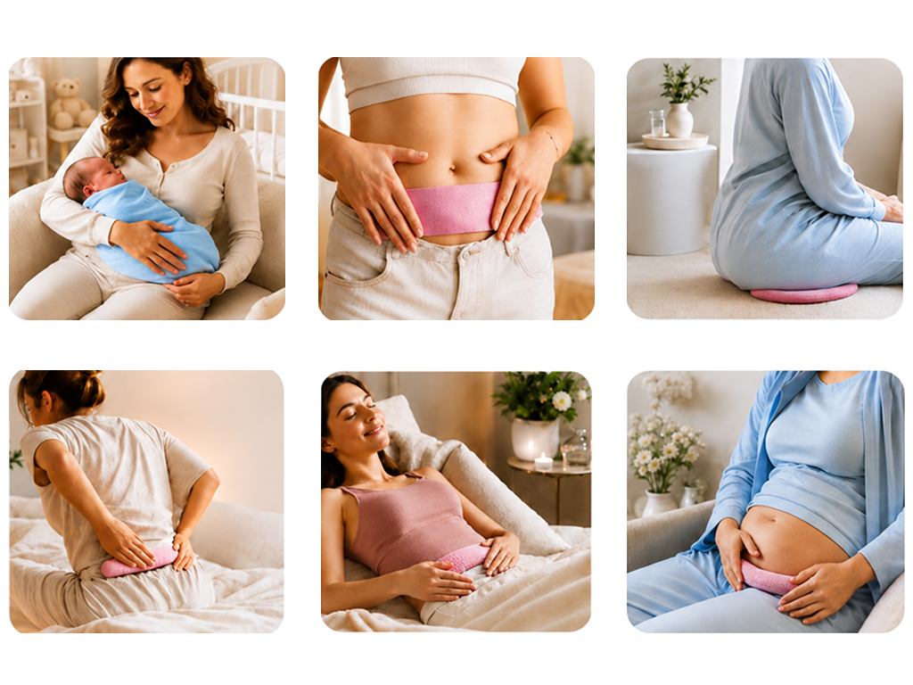 Гелевий компрес після пологів BabyOno HOT & COLD, гарячий та холодний
