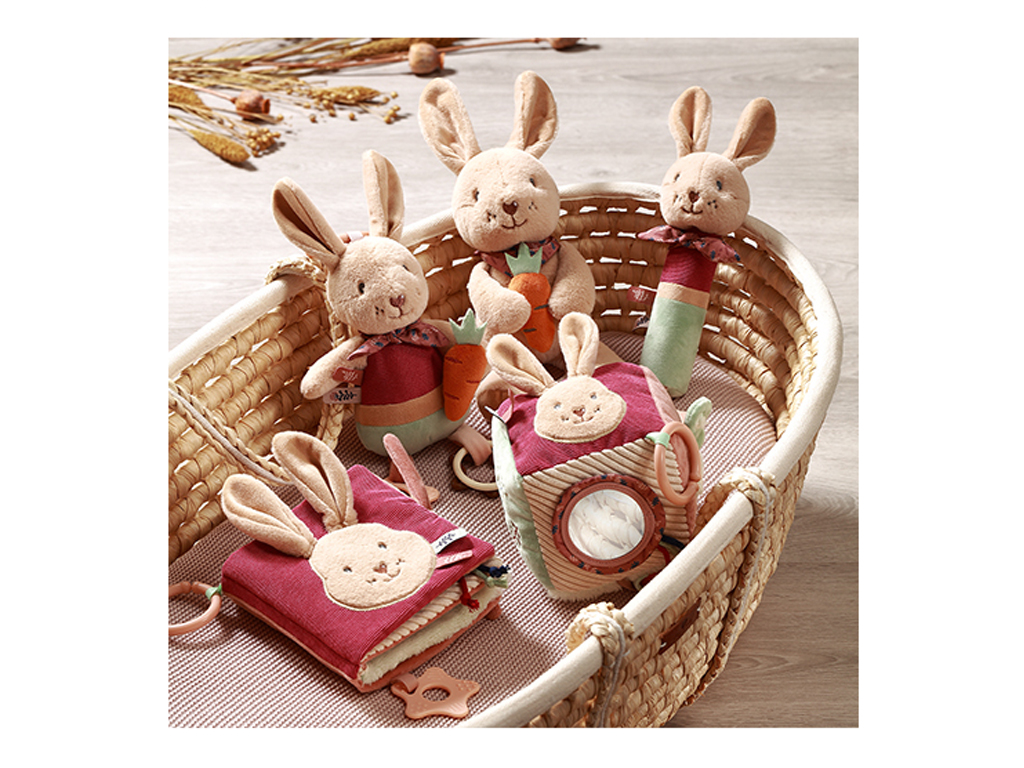 Іграшка музична Кролик Каро 33х11 см, Babyono 1686