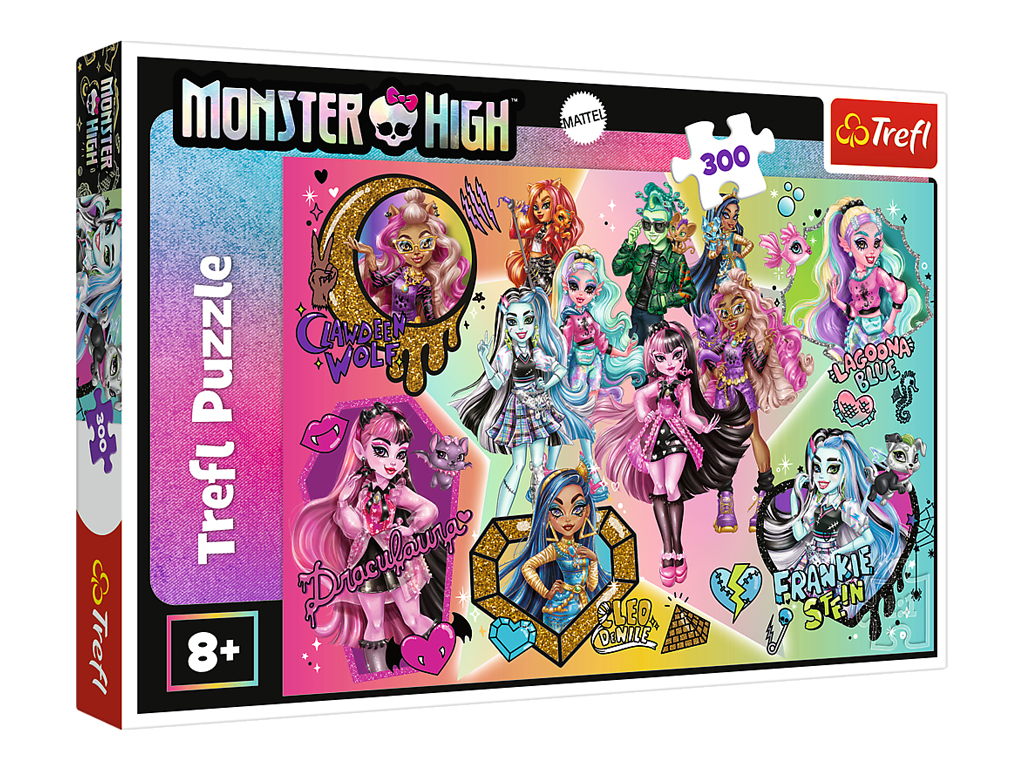 Пазл Trefl Monster High Зомбі на вершині, 300 елементів