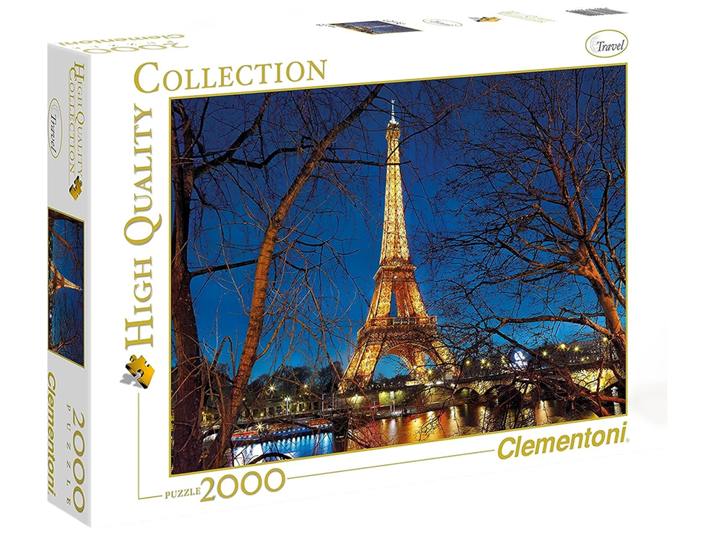 Пазлы 2000 элементов, "Коллекция высокого качества", Париж, Франция, Clementoni 32554