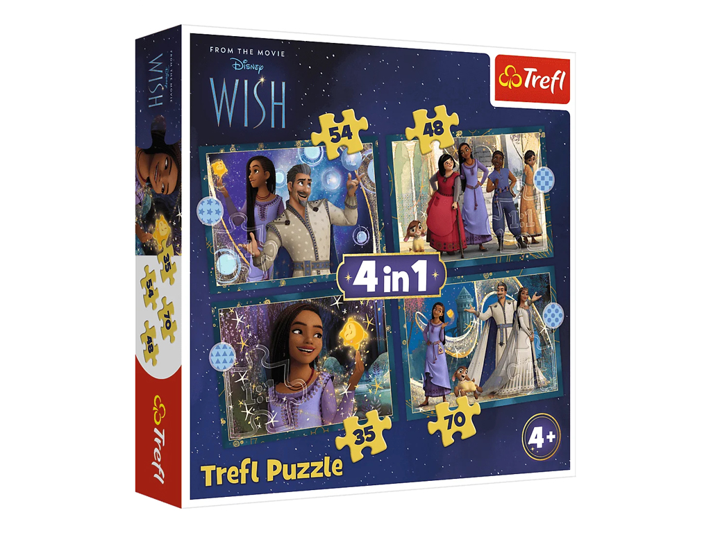 Пазл 4в1 Trefl Disney Wish Желание