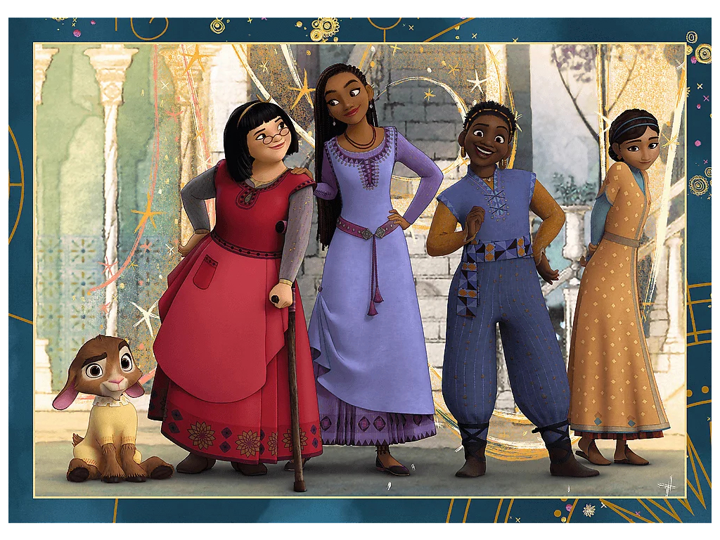 Пазл 4в1 Trefl Disney Wish Желание