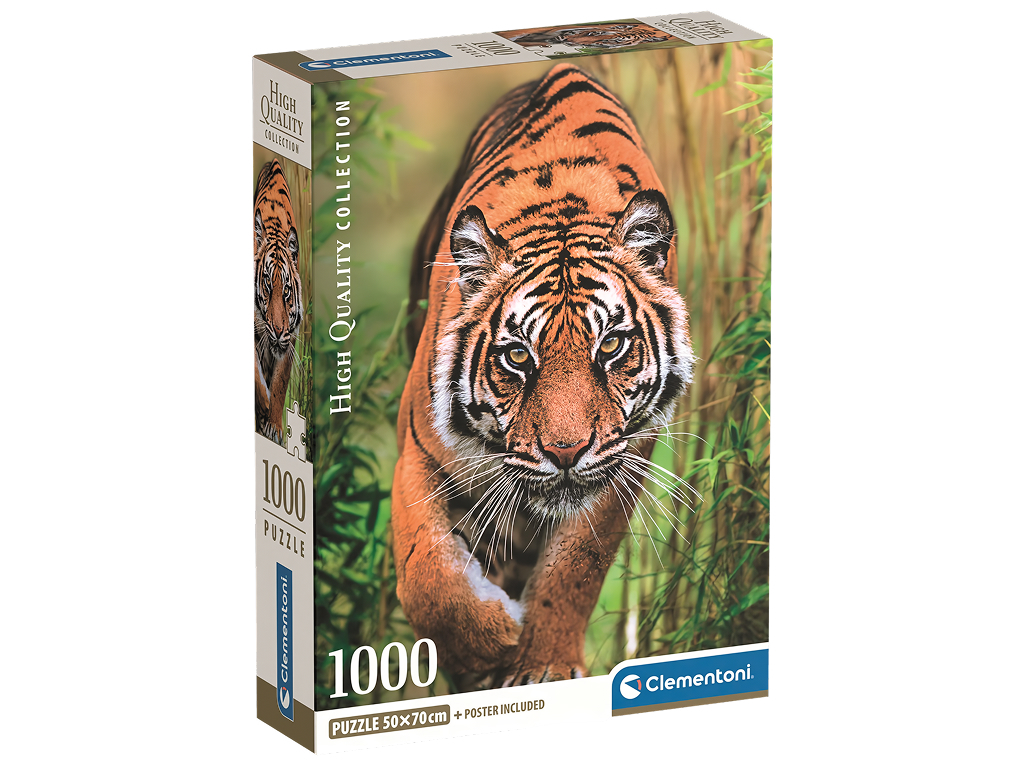Пазли Тигр Clementoni, 1000 елементів