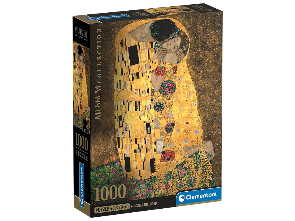 Пазли Густав Клімт Поцілунок Clementoni, 1000 елементів