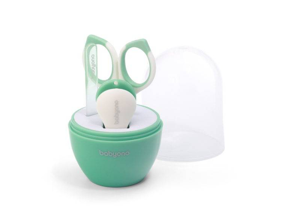 Косметический набор по уходу за ногтями салатовый. BabyOno 398/01