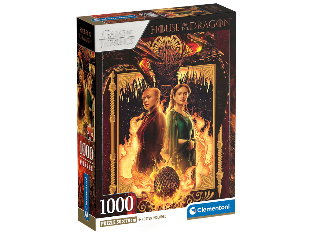 Пазлы Дом летающих существ Clementoni, 1000 элементов