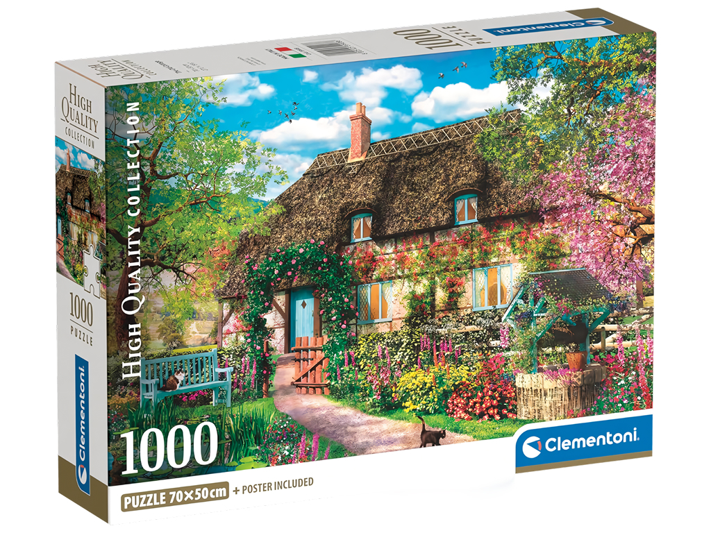 Пазлы Старый дом Clementoni, 1000 элементов