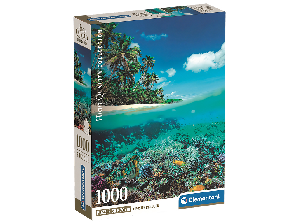 Пазлы Экзотическое побережье Clementoni, 1000 элементов
