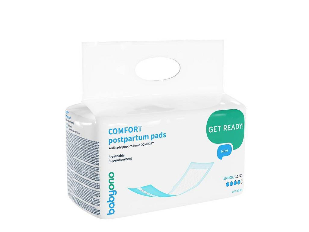 Подкладки послеродовые Comfort 10 шт., 597, BabyOno