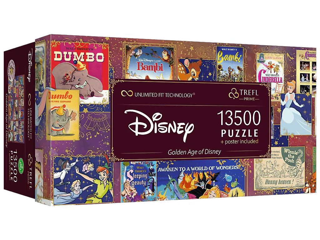 Пазли колекційні Trefl Prime Disney Золота колекція, 13500 елементів