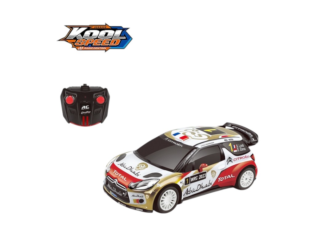 Машина на радиоуправлении CITROËN DS 3 WRC на батарейках