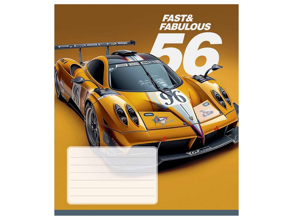 Зошит учнівський 18 аркушів, у клітинку, "Formula club", Школярик 018-3683K