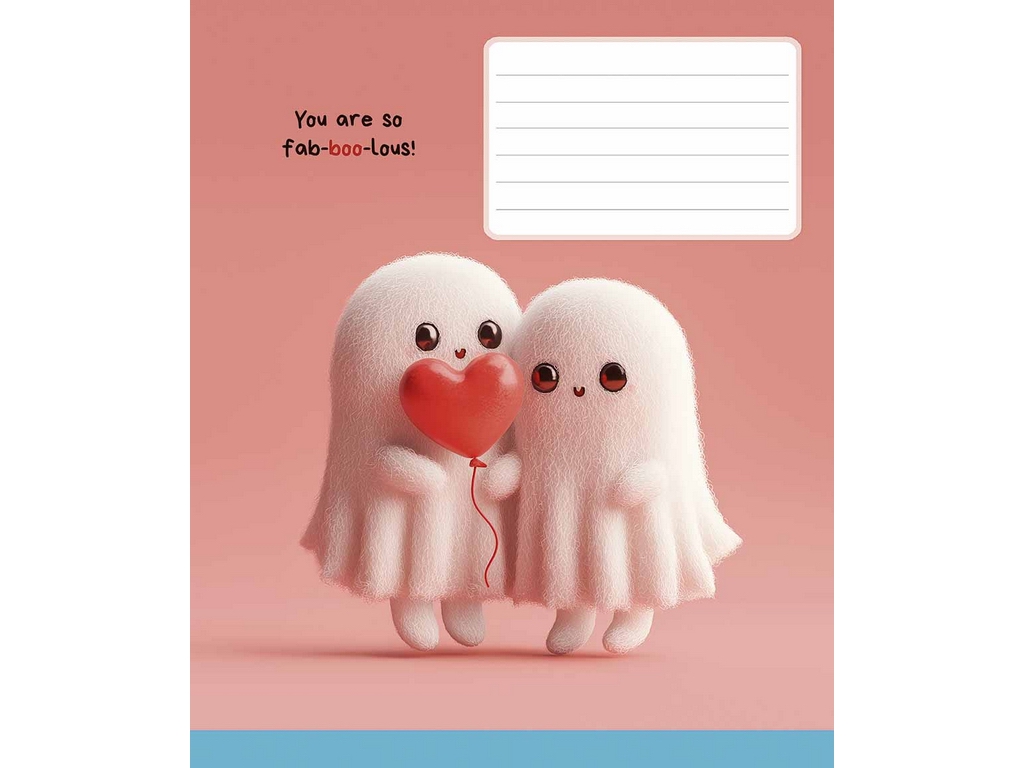 Тетрадь ученическая Mini friends в линию 24 листа УФ-лак, Школярик 024-3574L (цена за 1шт)