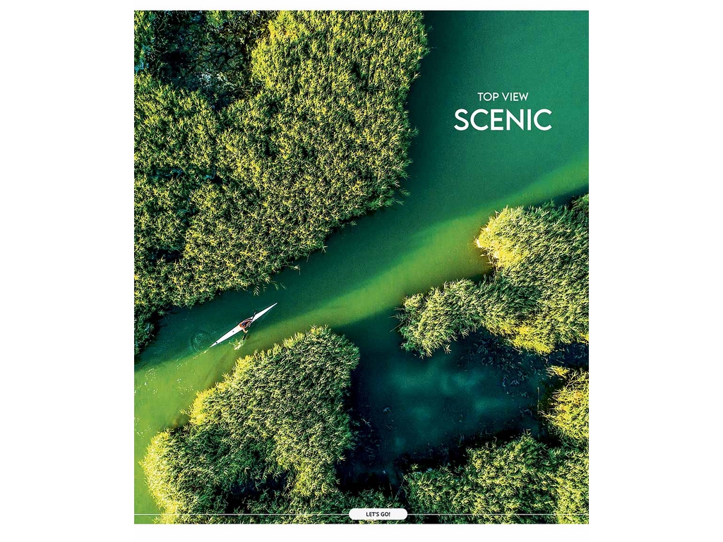 Зошит загальний у клітинку Школярик Top View Scenic, 48 аркушів, мікс видів, ціна за 1 шт