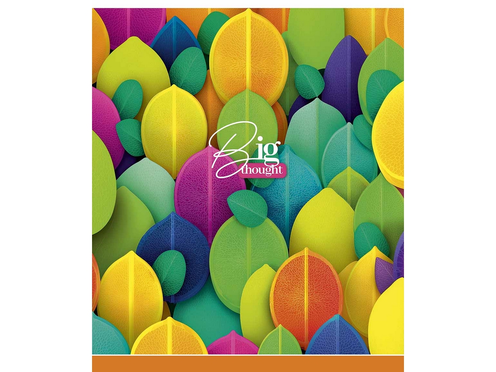 Тетрадь общая в клетку Школярик Big thought 048-3758K, микс, цена за 1 шт