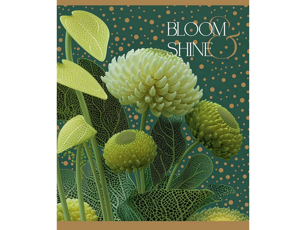 Зошит загальний у клітинку Школярик Magic Flowers, 60 аркушів, мікс видів, ціна за 1 шт