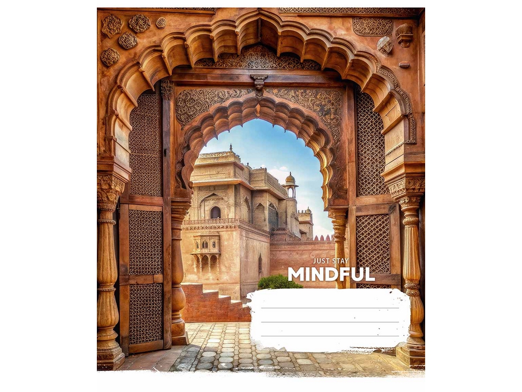 Тетрадь общая в клетку Star Just Stay Mindful 096-3764K, 96 листов, микс, цена за 1шт